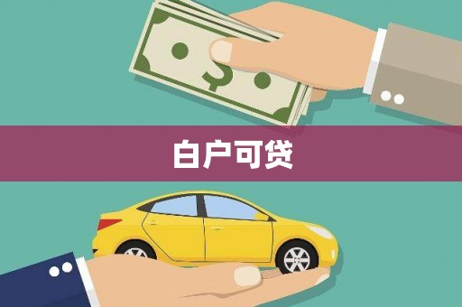 林州白户可贷