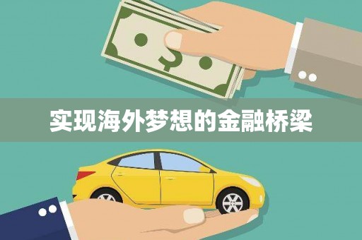 林州实现海外梦想的金融桥梁