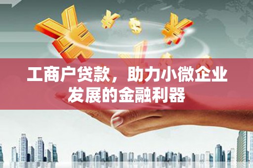 林州工商户贷款，助力小微企业发展的金融利器
