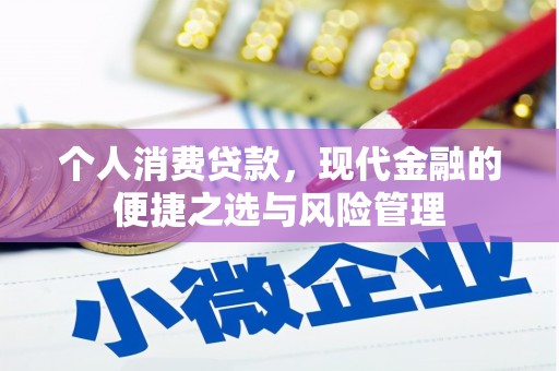 林州个人消费贷款，现代金融的便捷之选与风险管理