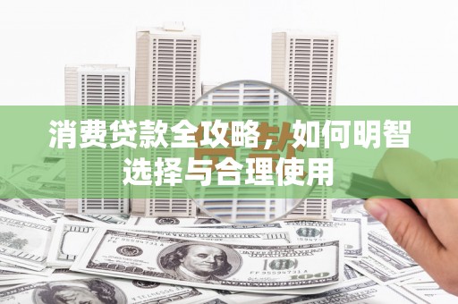 林州消费贷款全攻略，如何明智选择与合理使用