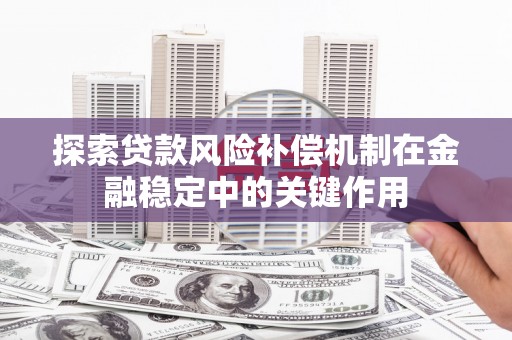 林州探索贷款风险补偿机制在金融稳定中的关键作用