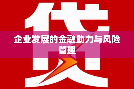 林州企业发展的金融助力与风险管理