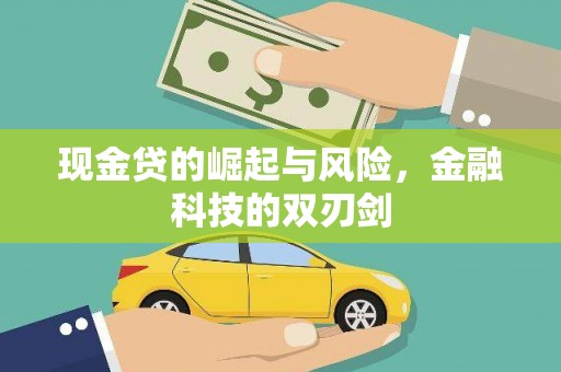 林州现金贷的崛起与风险，金融科技的双刃剑
