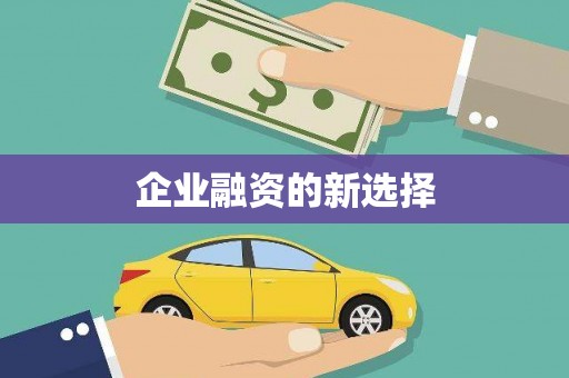 林州企业融资的新选择