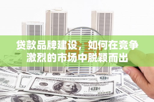 林州贷款品牌建设，如何在竞争激烈的市场中脱颖而出