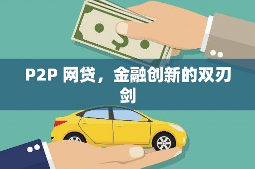 林州P2P 网贷，金融创新的双刃剑