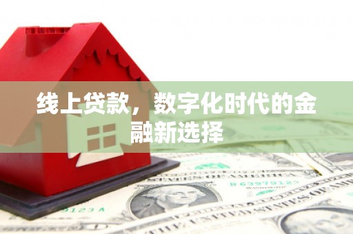 林州线上贷款，数字化时代的金融新选择