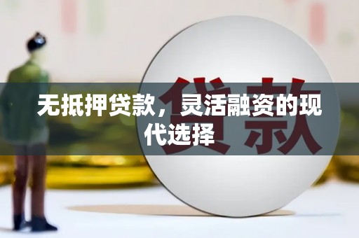 林州无抵押贷款，灵活融资的现代选择