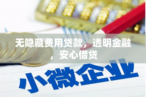 林州无隐藏费用贷款，透明金融，安心借贷