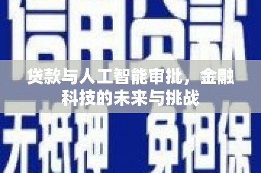 林州贷款与人工智能审批，金融科技的未来与挑战