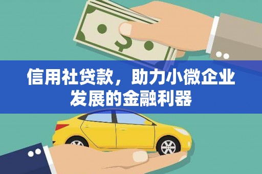 林州信用社贷款，助力小微企业发展的金融利器