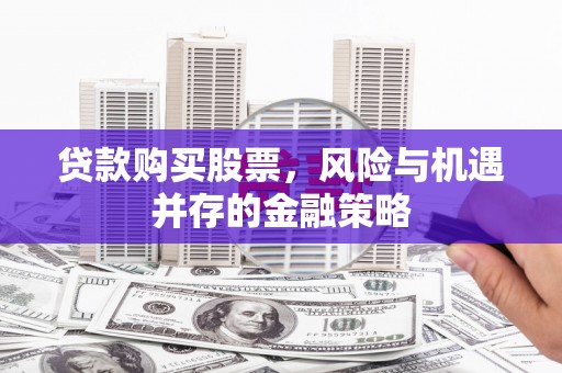 林州贷款购买股票，风险与机遇并存的金融策略