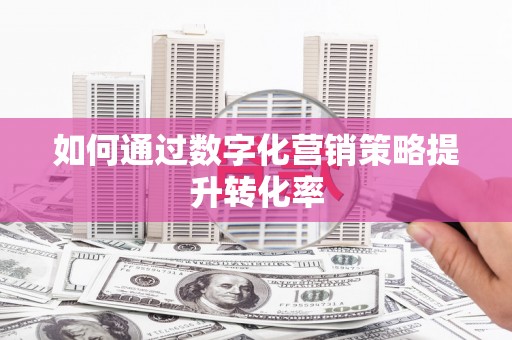林州如何通过数字化营销策略提升转化率