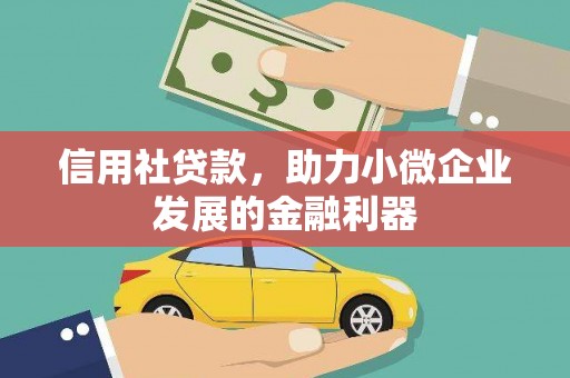 林州信用社贷款，助力小微企业发展的金融利器