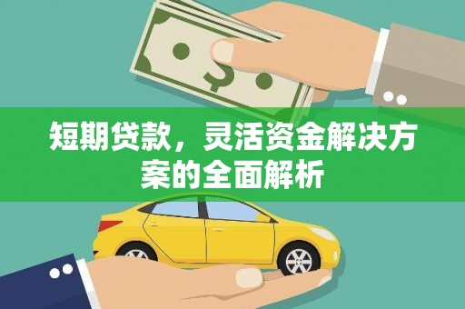 林州短期贷款，灵活资金解决方案的全面解析