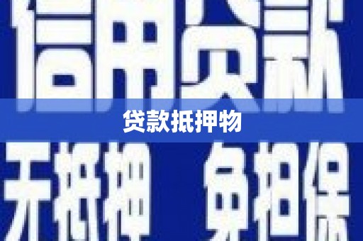 林州贷款抵押物