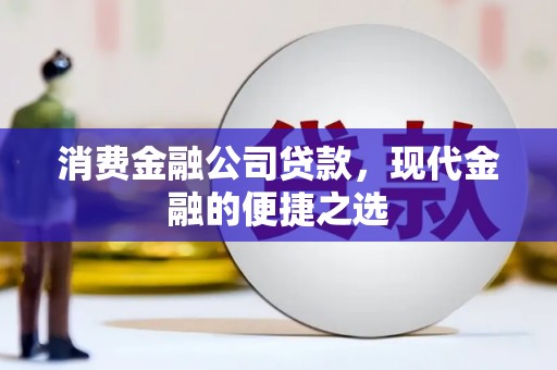 林州消费金融公司贷款，现代金融的便捷之选