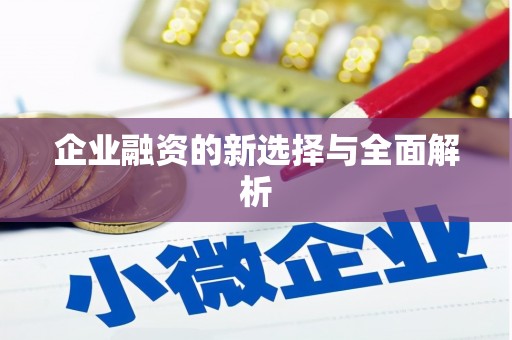 林州企业融资的新选择与全面解析