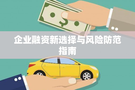 林州企业融资新选择与风险防范指南