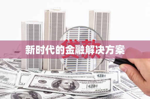 林州新时代的金融解决方案