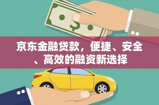 林州京东金融贷款，便捷、安全、高效的融资新选择